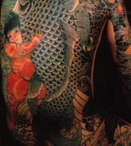 Rocking Japanese Back Tattoos