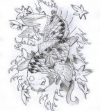 Koi Fish Tattoo Design By Carlmerrell