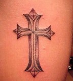 Wooden Cross Tattoos