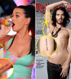 Russell Brand Katy Perry Matching Tattoos