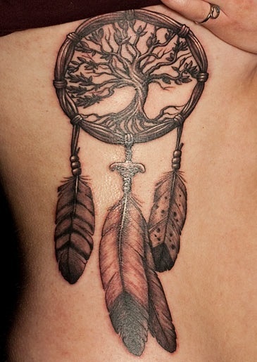 NY Ink Dreamcatcher Tattoo Design