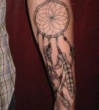 Great Dreamcatcher Tattoos Ideas on Arm For Men And Women