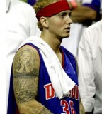 Eminem's Right Full Sleeve Tattoos
