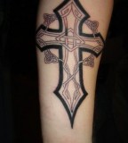 Beautiful Celtic Cross Arms Tattoo Designs for Women