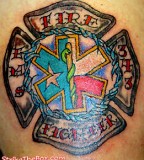 Firefighter Tattoos Design Symbol Of Bravery