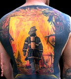 Amazing Firefighter Tattoos Full Body