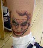Cute Joker Tattoo For Men