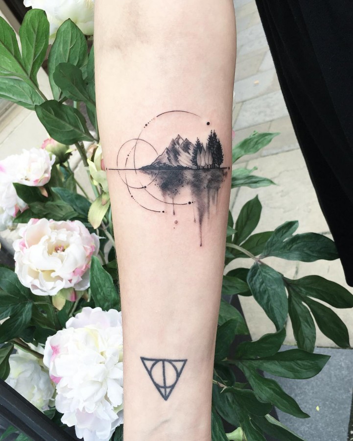 forest-circle-tattoo