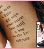 Megan Fox Tattoo Designs With Meanings