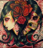 Sugar Skull Tattoo Designs are Usually Beautiful Styles