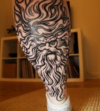 Amazing Zeus Greek God Tattoo Inspiration Photo