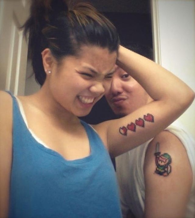 gueeky couples tattoos