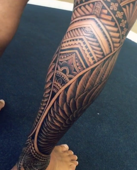 half leg sleeve tattoos for men