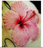 3D Tattoos Designs Hibiscus Flower Tattoo