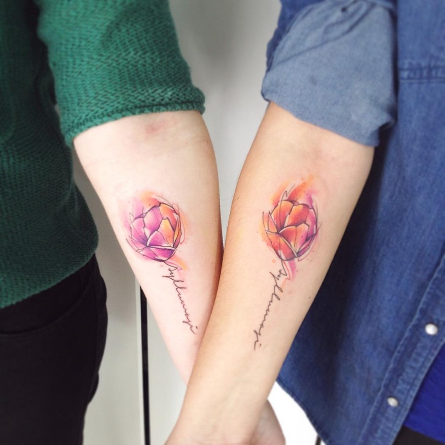 his-and-hers-tulip-watercolor-tattoo