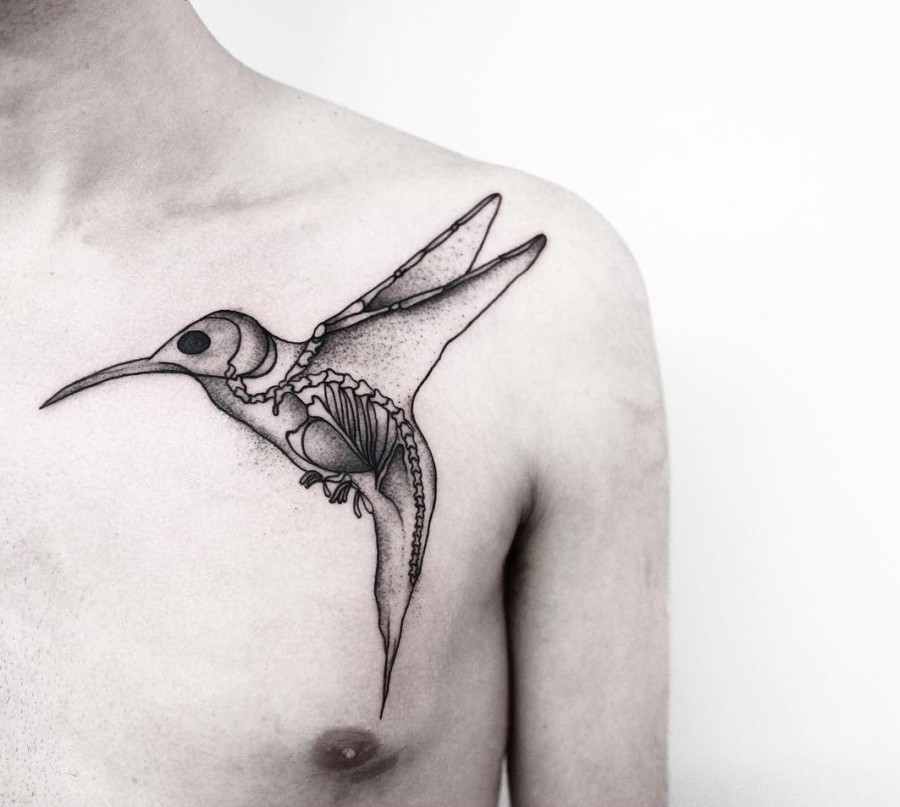 hummingbird-chest-tattoo-by-malvina-maria-wisniewska