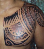 Awesome Tattoo On Chest for Man