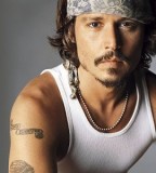 Johnny Depp Arm Tattoos Design Style
