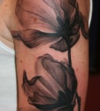 Phil Young Hope Gallery Tattoos Flower Magnolia