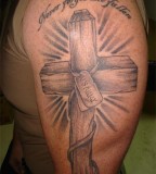 Cross Tattoo US Marine Corps Tattoo