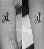 Elegant Matching Tattoos for Couples