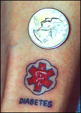 Diabetes Medic Alert Tattoo Ideas