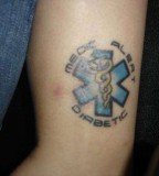 Create for your body Medical Tattoos Warning