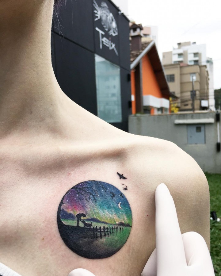 moonlight-walk-circle-tattoo