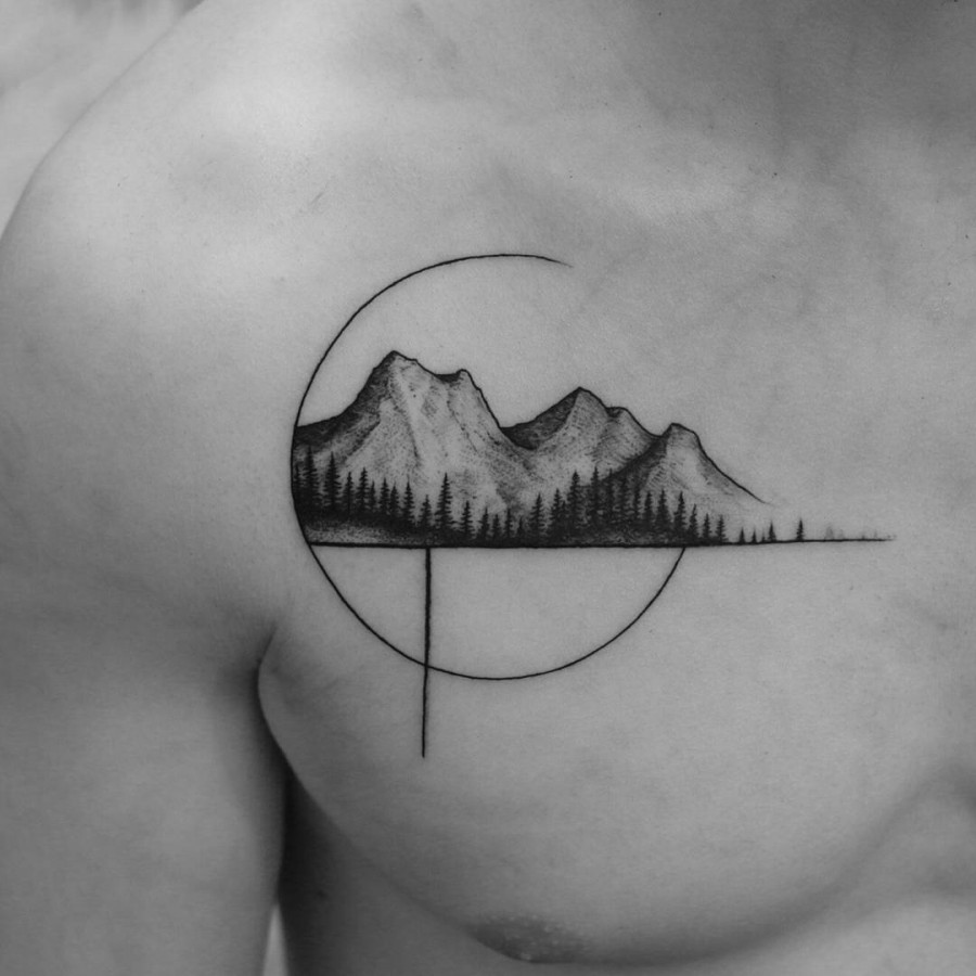 mountain-chest-tattoo-by-marian-m-m