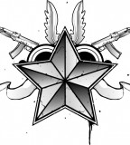 Nautical Star Tattoo Design