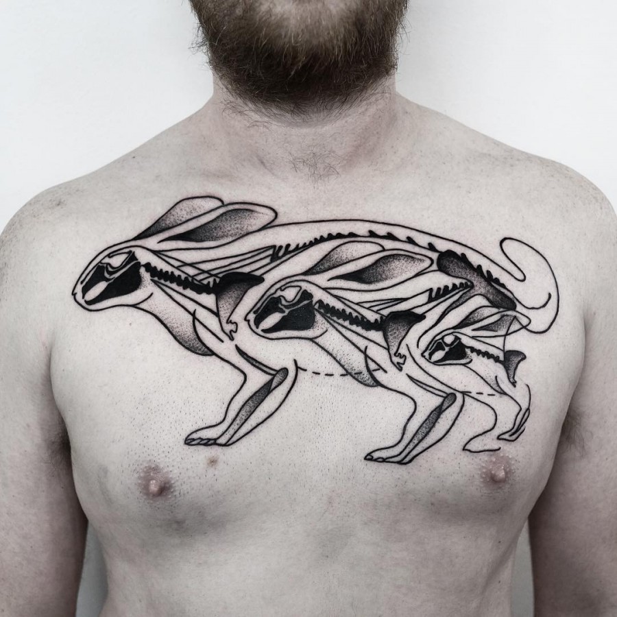 optical-illusion-chest-tattoo-by-malvina-maria-wisniewska
