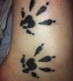 Fyt  My First Tattoo Is A Set Of Enlarged Rat Paw