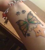 My Awesome Tattoo Mario Star Butterfly Paw Prints All Of Which