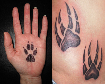 Paw Print Tattoos Ideas Designs Amp Pictures