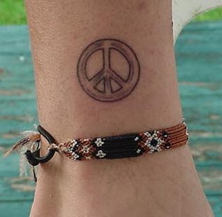 Tattoos Ideas For Girls Peace Symbol Tattoos