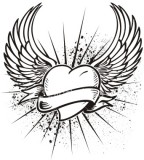 Mixentry Heart Tattoo Design