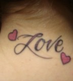 Nice Heart Love Tattoo Couple On Hand