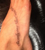 LeAnn Rimes Gets Elegant Word Tattoo Inspired By Husband