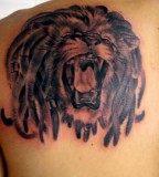 Lion Crown Tattoo Pictures Gallery
