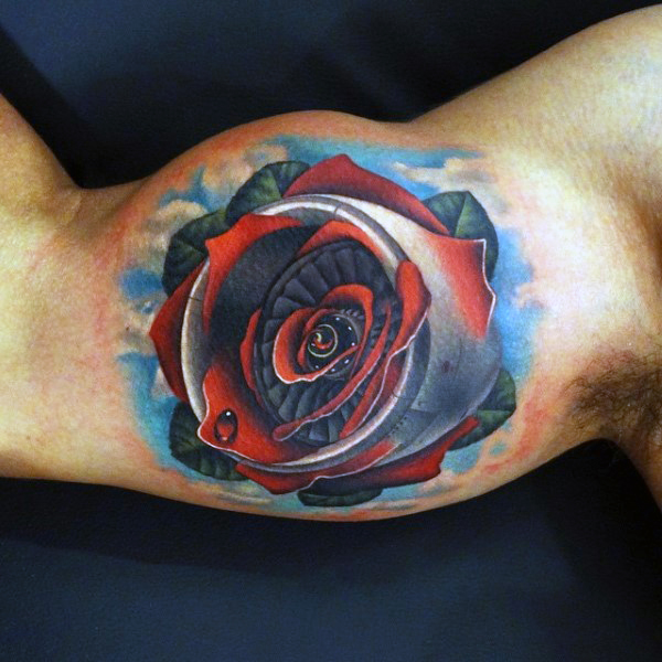 rose tattoos for men