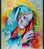 Santa Muerte Juan Salgado Art Tattoo 