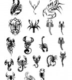 Scorpion Designs Tattoos