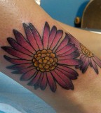 Elegant September Birth Flower Tattoo for Girl