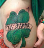 Shamrock Clover Tattoos Pictures Gallery