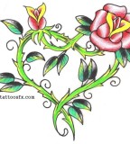 Shamrock Tattoo Designs Of Flowers