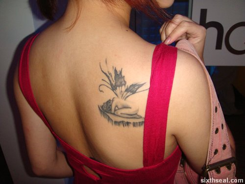 Best Fairy & Angel Tattoo Pics – Shoulder Tattoos for Girls and for Women