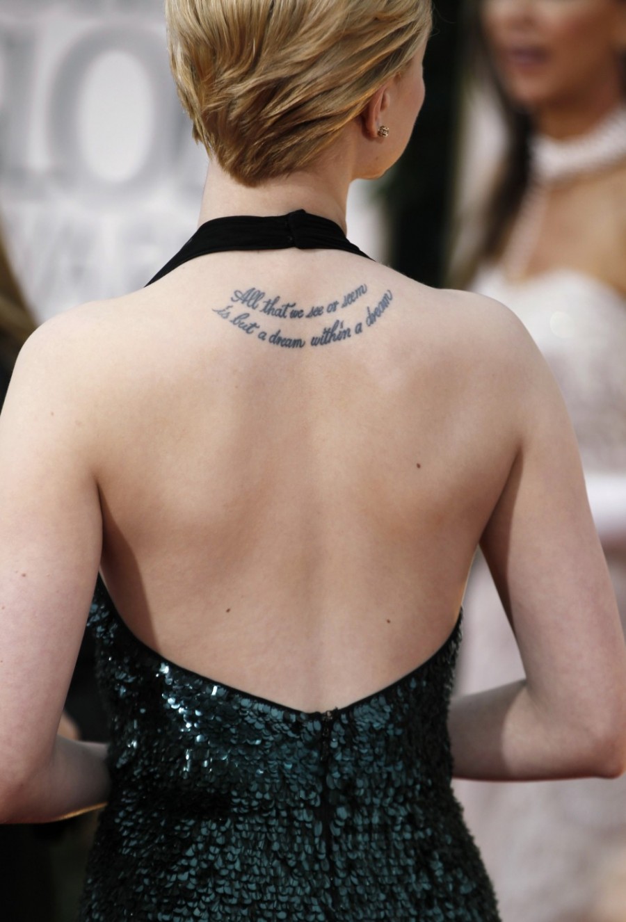 The Best Of Tattooed Female Celebrities From Scarlett Johansson