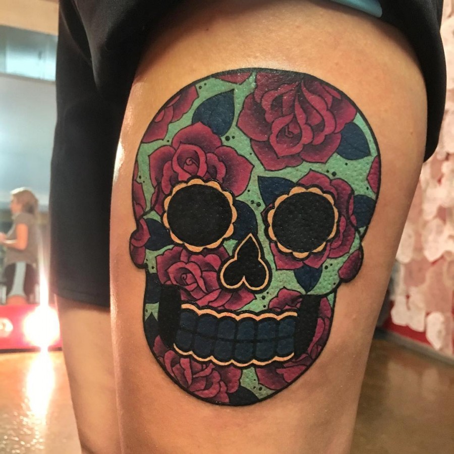 sugar-skull-tattoo-by-megan_massacre