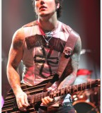 Tattooed Synyster Gates Playing Guitar