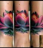 Lotus Flower Cover Up Tattoos